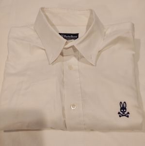 Psycho Bunny white button down